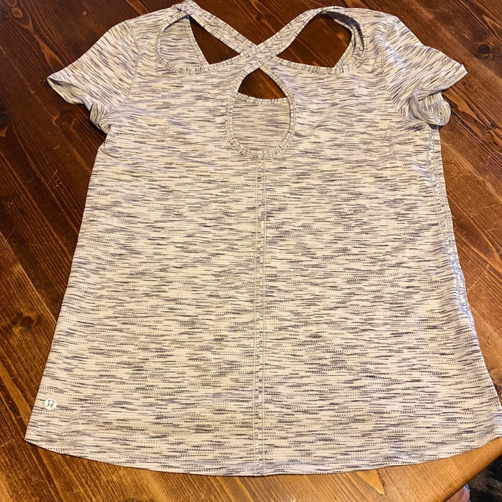 Lululemon crisscross back T-shirt